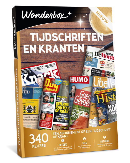 Dubbelzinnig verdund Hijsen Wonderbox NL Tijdschriften en kranten | Standaard Boekhandel