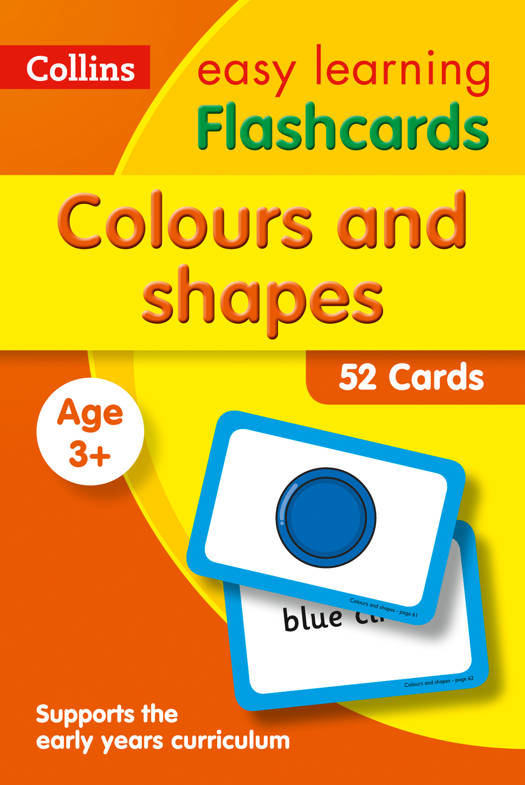 Colours and Shapes Flashcards (e-book) | Collins Easy Learning |  Kinderboeken & Jeugdboeken | 9780008416355 | Standaard Boekhandel