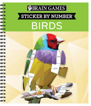 Brain Games - Sticker by Number: Amazing Animals [Book]