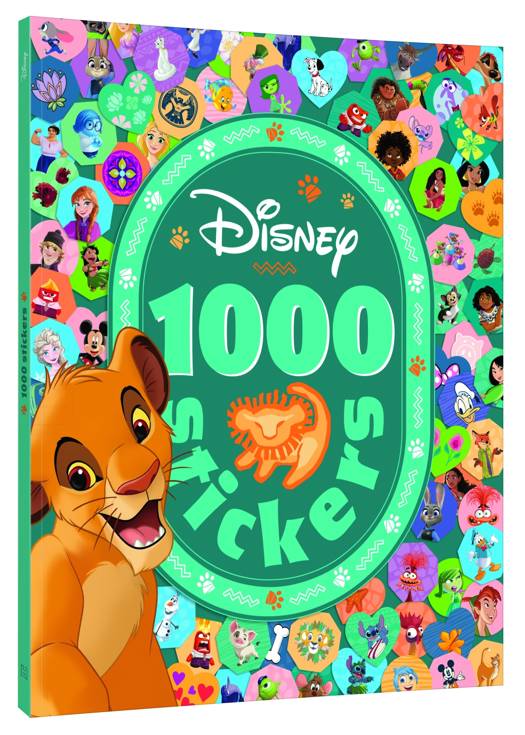 DISNEY - 1000 Stickers | | Hobby- & Doeboeken | 9782017320791 ...