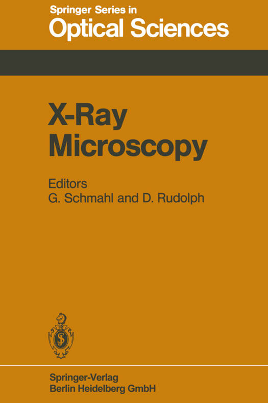 X-Ray Microscopy | | Fysica | 9783662135471 | Standaard Boekhandel