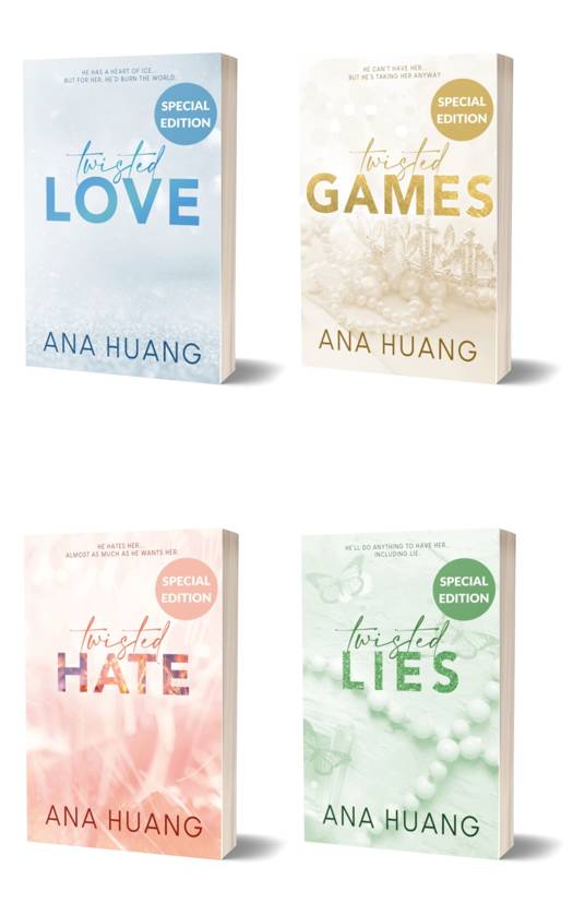 Twisted Love Games Hate Lies set, Ana Huang