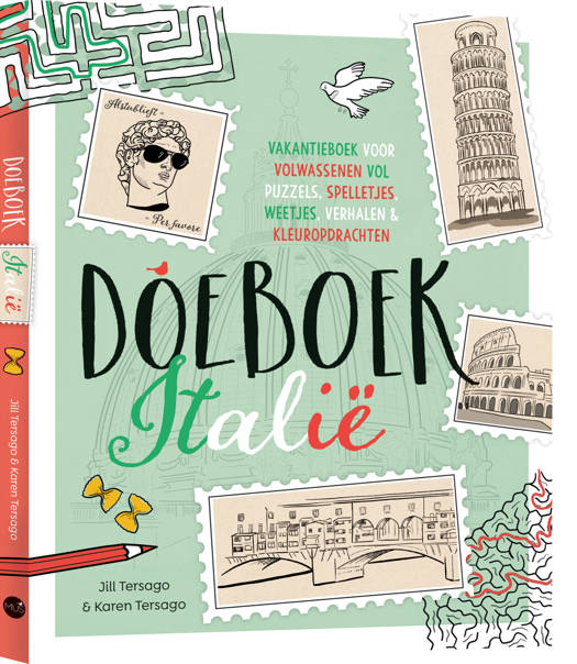 Doeboek Italië | Jill Tersago, Karen Tersago | Denksport, Quizzen & Puzzels | 9789045329673 | Standaard Boekhandel