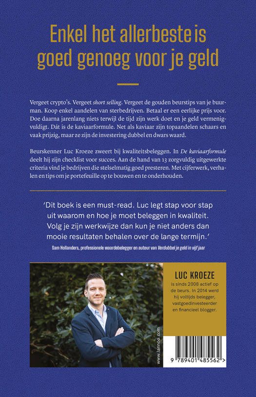 De Kaviaarformule | Luc Kroeze | Beleggen | 9789401485562 | Standaard ...