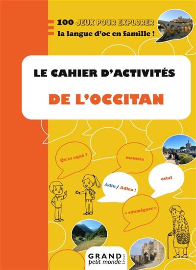 Couverture de Le Cahier d’activités de l’occitan